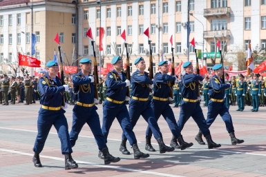 В день Победы в столице Бурятии была солнечная и теплая погода Александра Данилова, UlanMedia