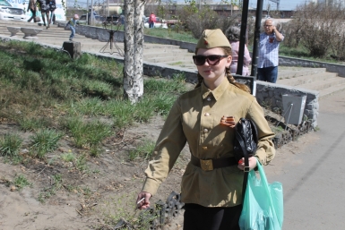 Торжества на День Победы в Улан-Удэ Василий Тараруев, UlanMedia