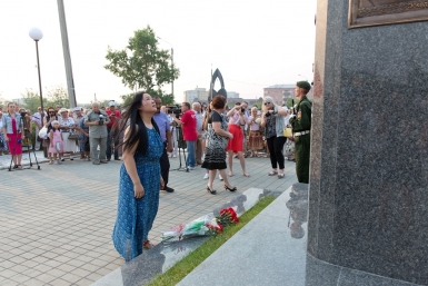 Сестра Алдара Цыденжапова приехала почтить память брата в Улан-Удэ Александра Данилова, UlanMedia