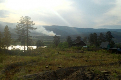 Лесной пожар Василий Тараруев, UlanMedia