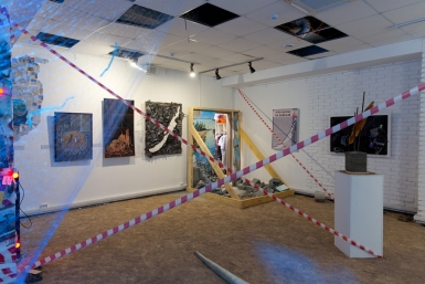 Один из экспонатов выставки Александра Данилова, UlanMedia