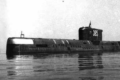 АПЛ проекта 675 на плаву Из архива Военно-морского флота
