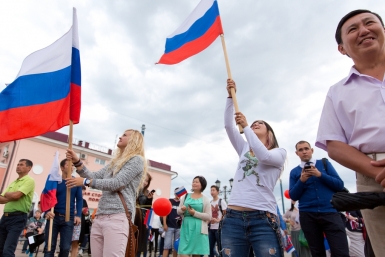 День Государственного флага России отпраздновали в Улан-Удэ Александра Данилова, UlanMedia