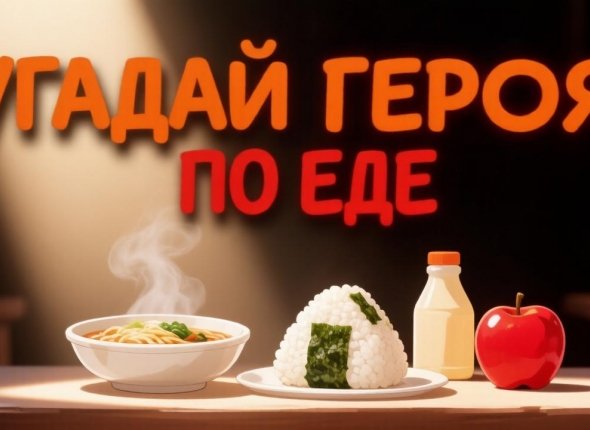 От онигири до рамена: угадайте героя аниме по любимому блюду — тест для гурманов