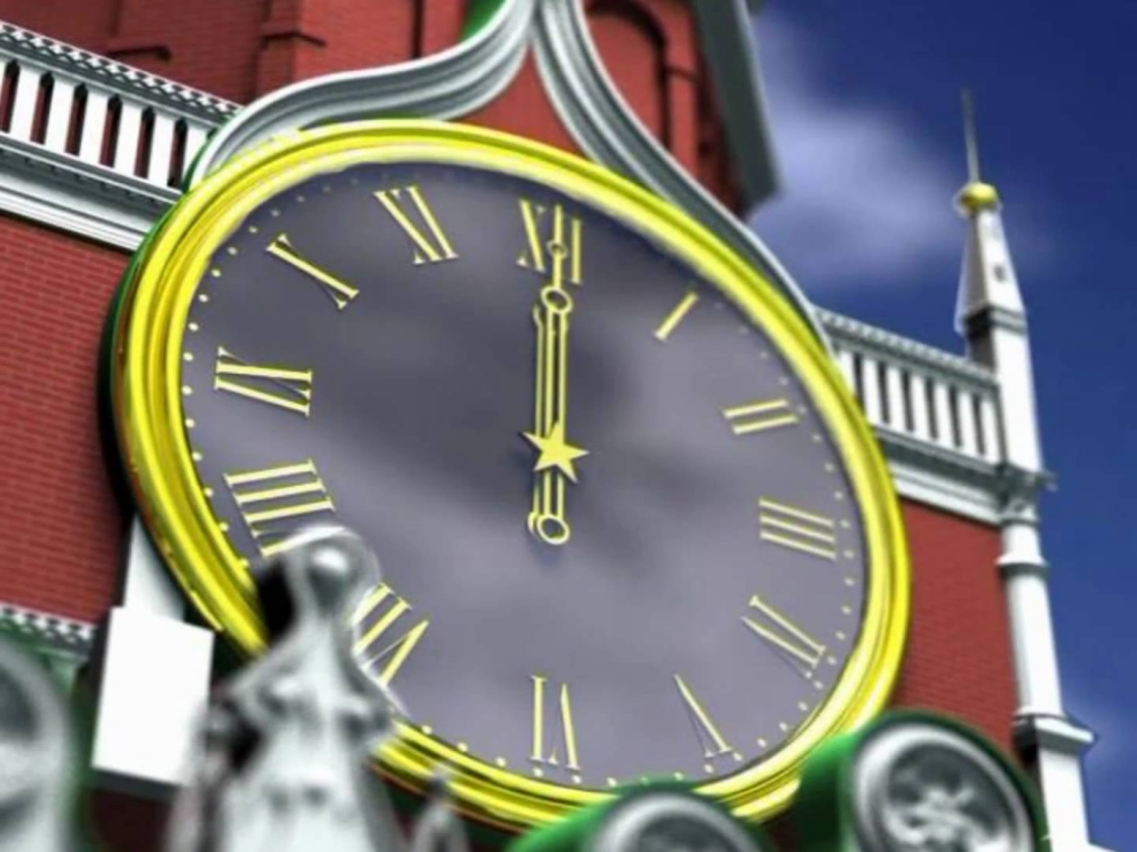 Кремлевские куранты Скриншот с YouTube