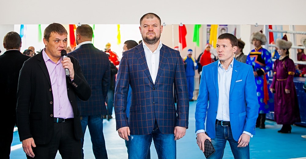 Открытие боксерского центра состоялось в столице Бурятии, Фото с места события собственное