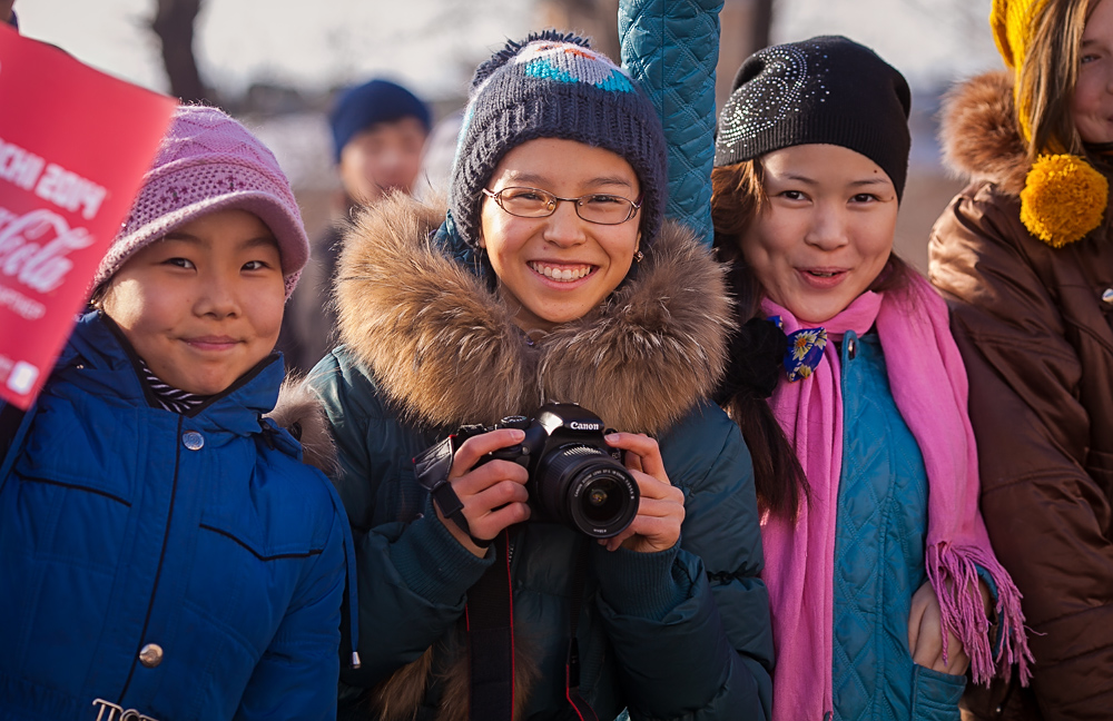 Юные фотографы Эстафеты, Фото с места события собственное