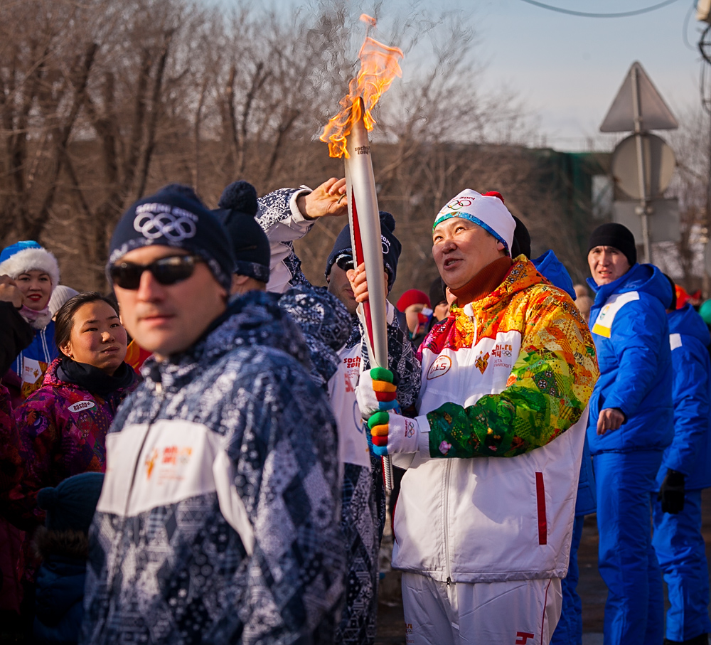 Этап пройден, можно гасить факел, Фото с места события собственное