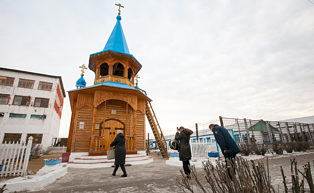 Православная церковь на территории ИК-8, Фото с места события собственное