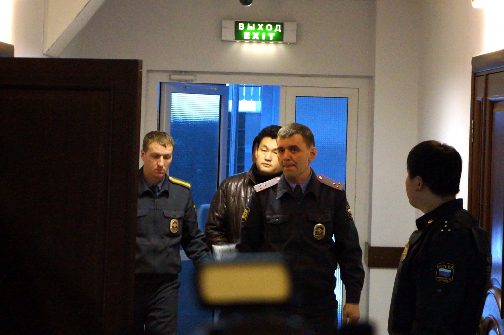 Судебное заседание по делу министра сельского хозяйства Бурятии Александра Манзанова, Фото с места события собственное