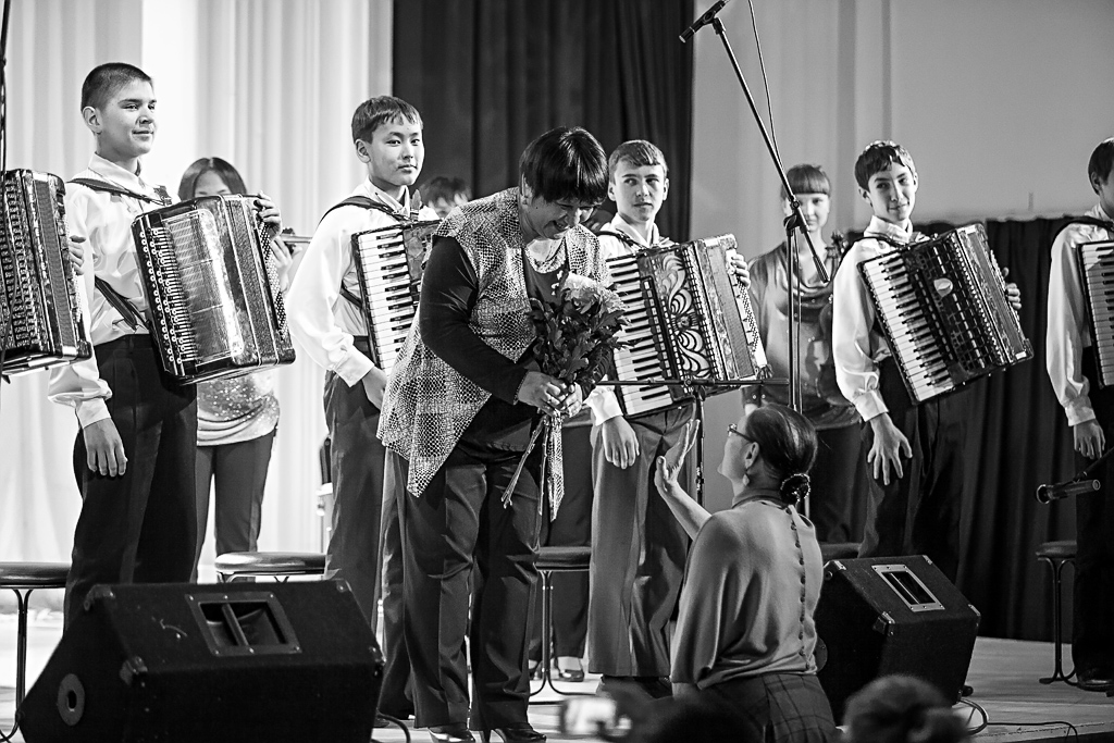 Концерт "Виртуозы будущего" в рамках Рождественского фестиваля прошел в Бурятии, Фото с места события собственное