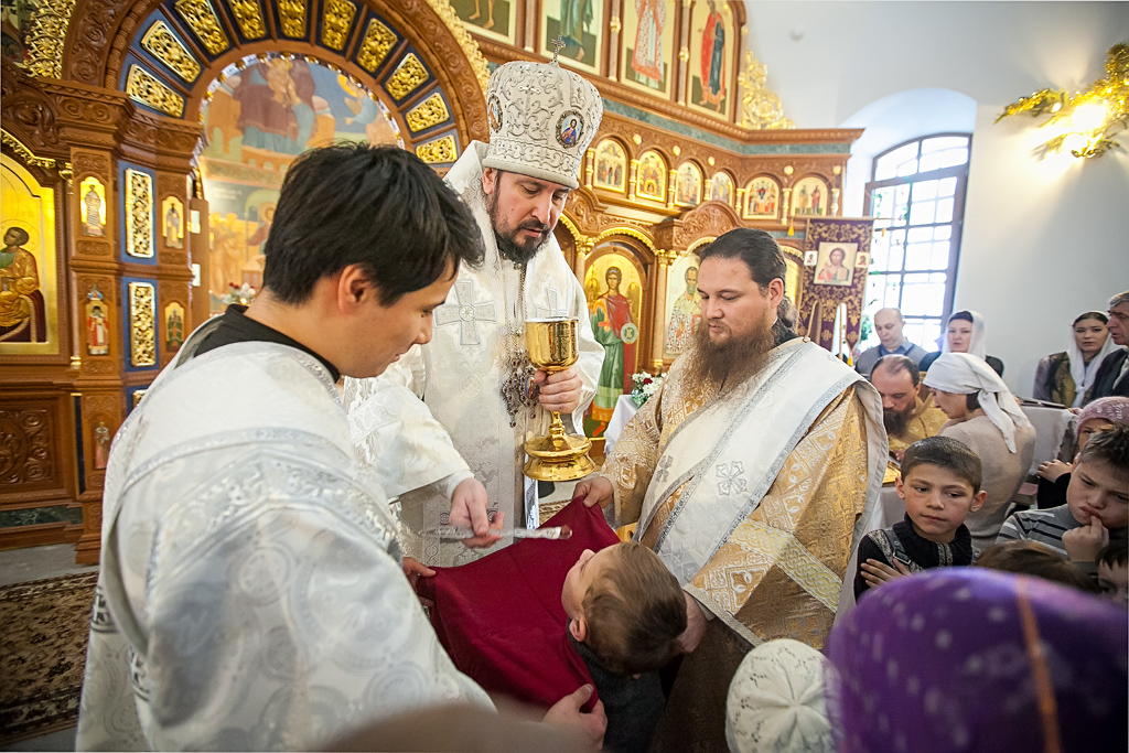 Праздник Крещения в Троицке, Фото с места события собственное