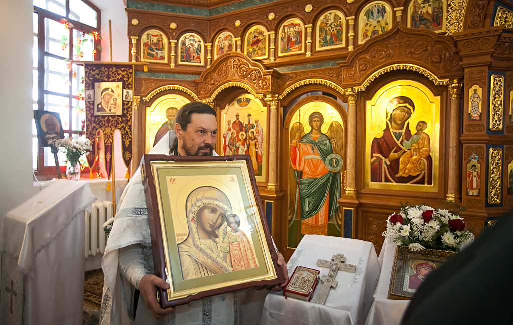 Праздник Крещения в Троицке, Фото с места события собственное