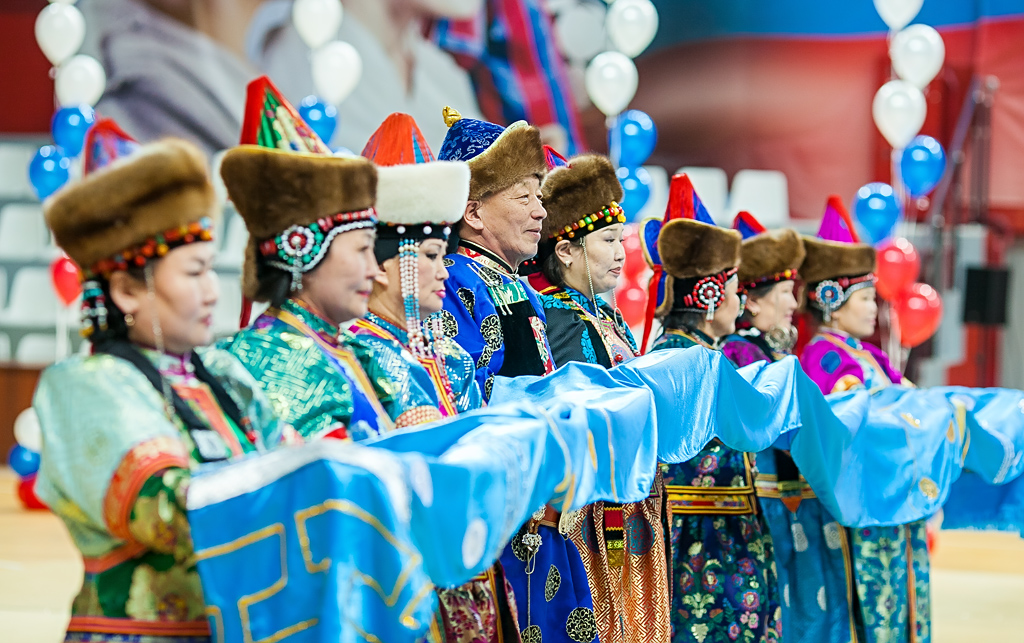 На празднике в ФСК, Фото с места события собственное