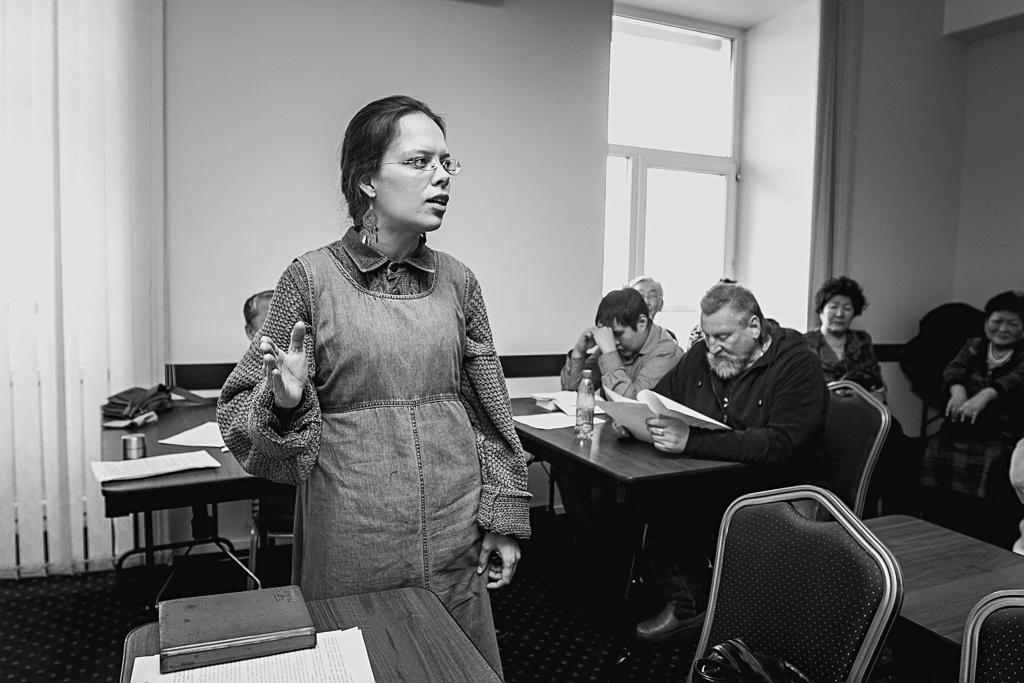 Заседание круглого стола не состоялось, Фото с места события собственное