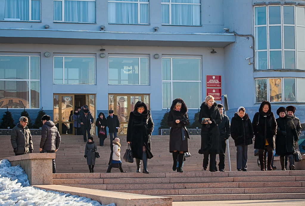 Жители Улан-Удэ вышли на митинг в поддержку Крыма, Фото с места события собственное