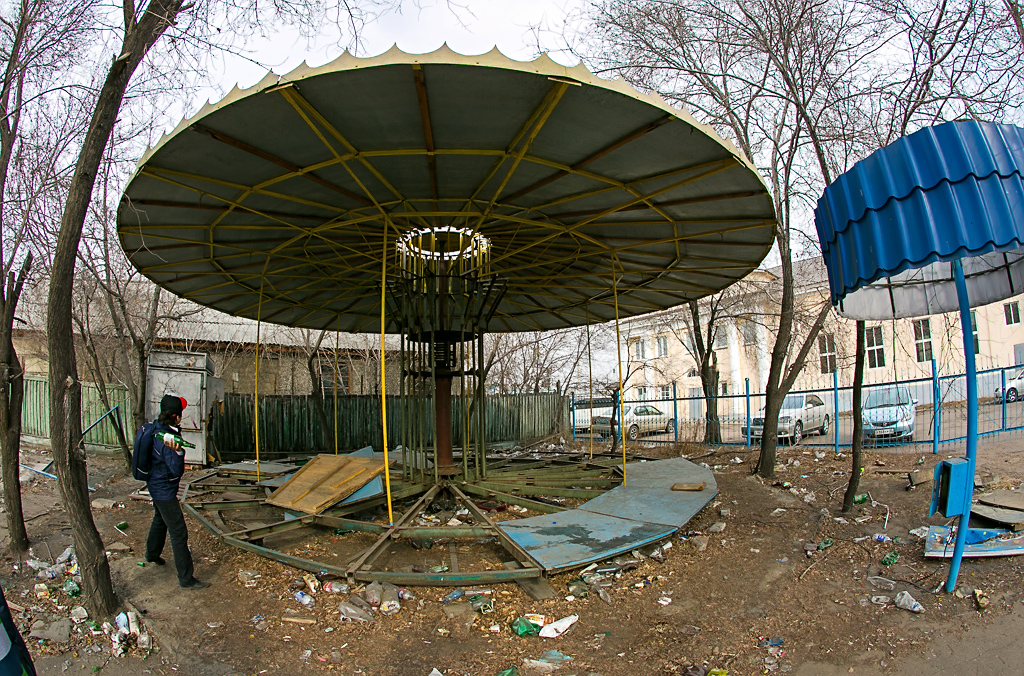 Территория горсада. Так парк выглядит сейчас, Фото с места события собственное