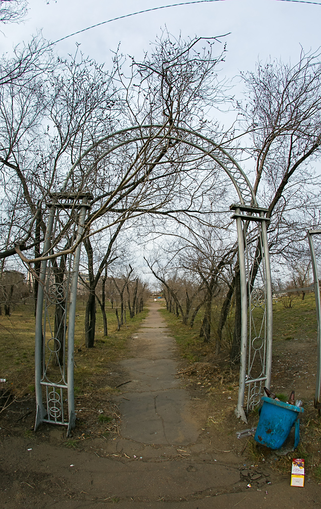 Территория горсада. Так парк выглядит сейчас, Фото с места события собственное