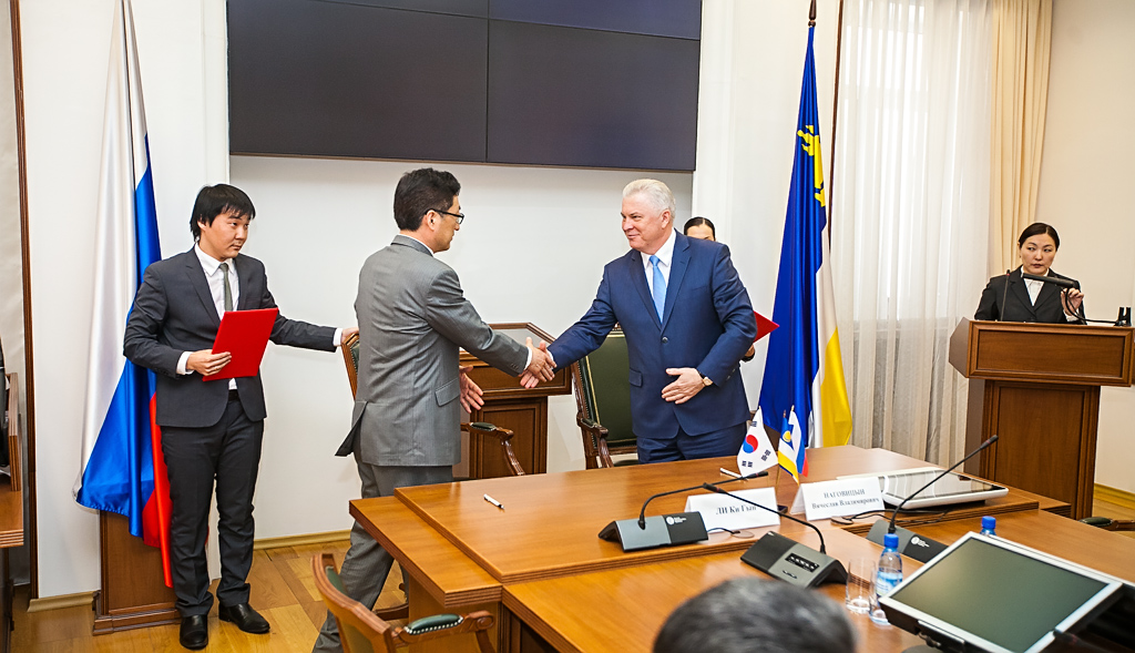 Корейцы инвестируют в строительство умного города в Бурятии 17,6 млрд рублей, Фото с места события собственное