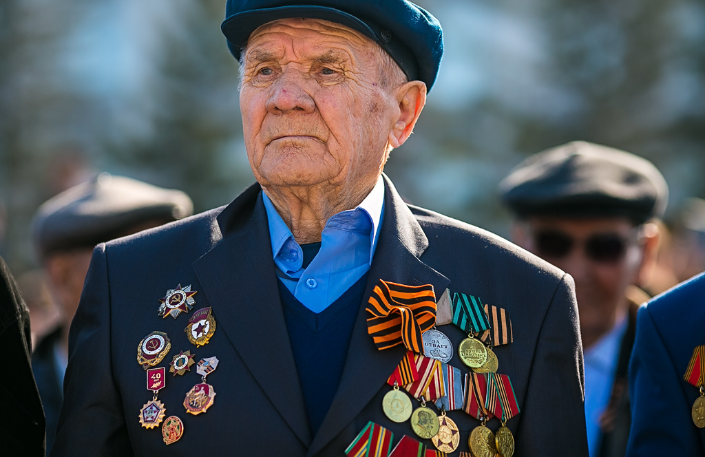 Парад, посвященный 69-й годовщине Победы, прошел в Улан-Удэ, Фото с места события собственное