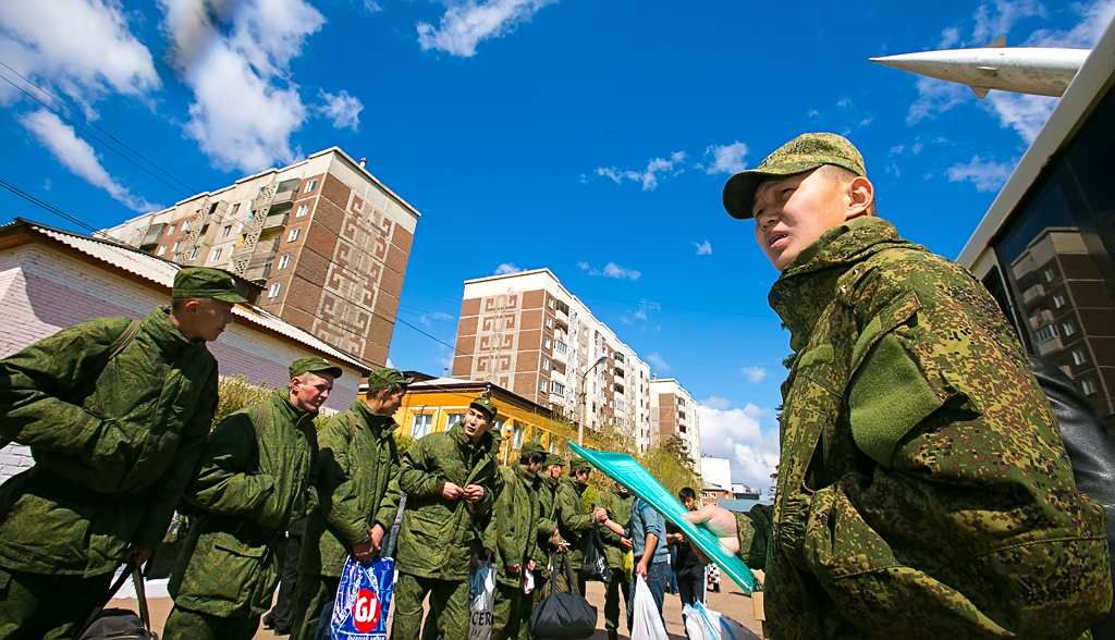 "День призывника" прошел в столице Бурятии, Фото с места события собственное