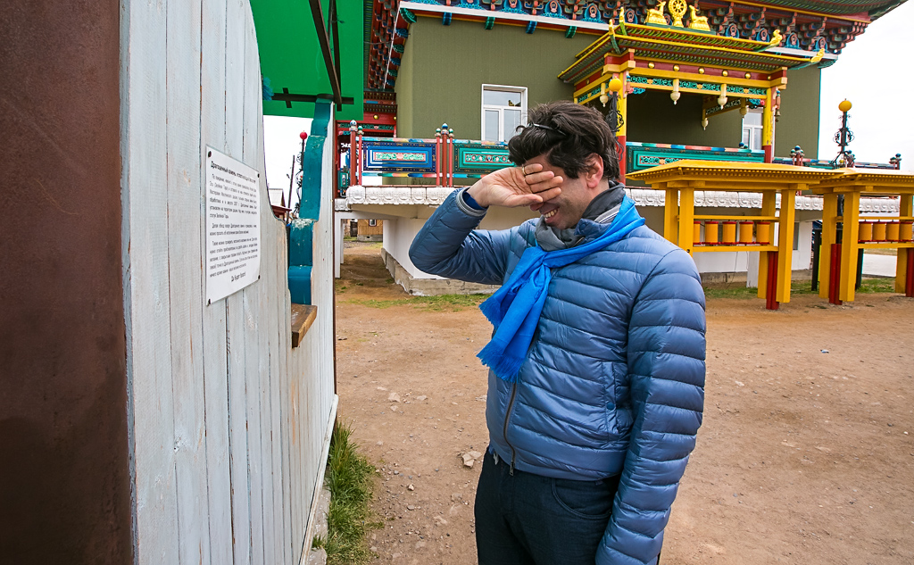 Николай Цискаридзе посетил Иволгинский дацан в Бурятии, Фото с места события собственное
