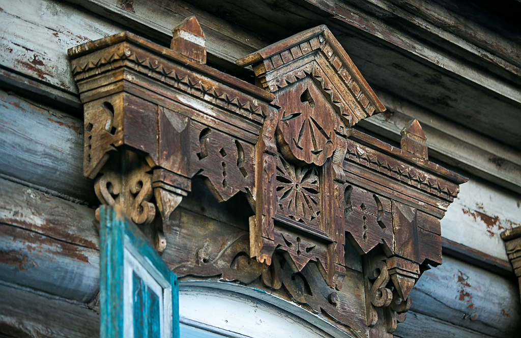 Памятники деревянной старины в Улан-Удэ надо спасать — краевед Евгений Голубев, Фото с места события собственное