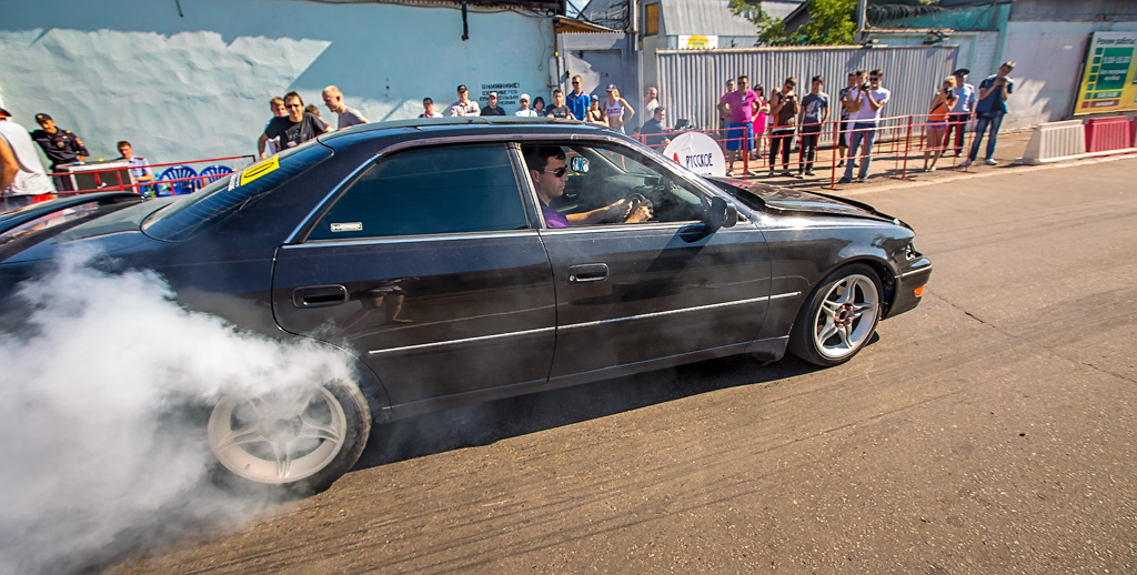 Лучшие гонщики из Иркутска, Читы и Улан-Удэ приняли участие в SIBERIAN DRAG RACING, Фото с места события собственное