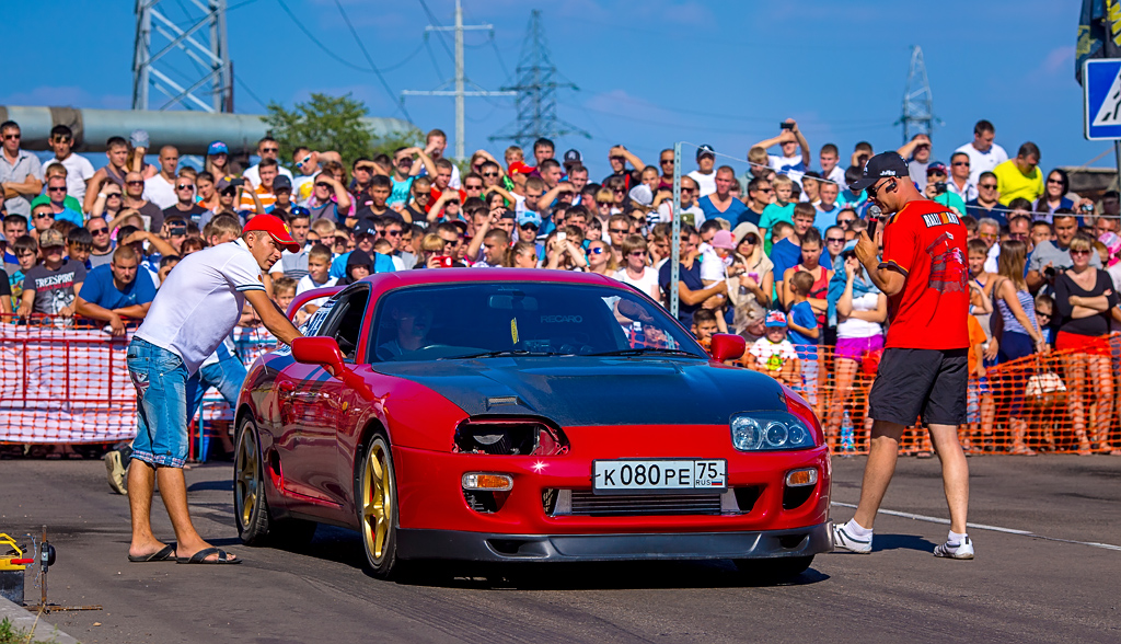 Лучшие гонщики из Иркутска, Читы и Улан-Удэ приняли участие в SIBERIAN DRAG RACING, Фото с места события собственное