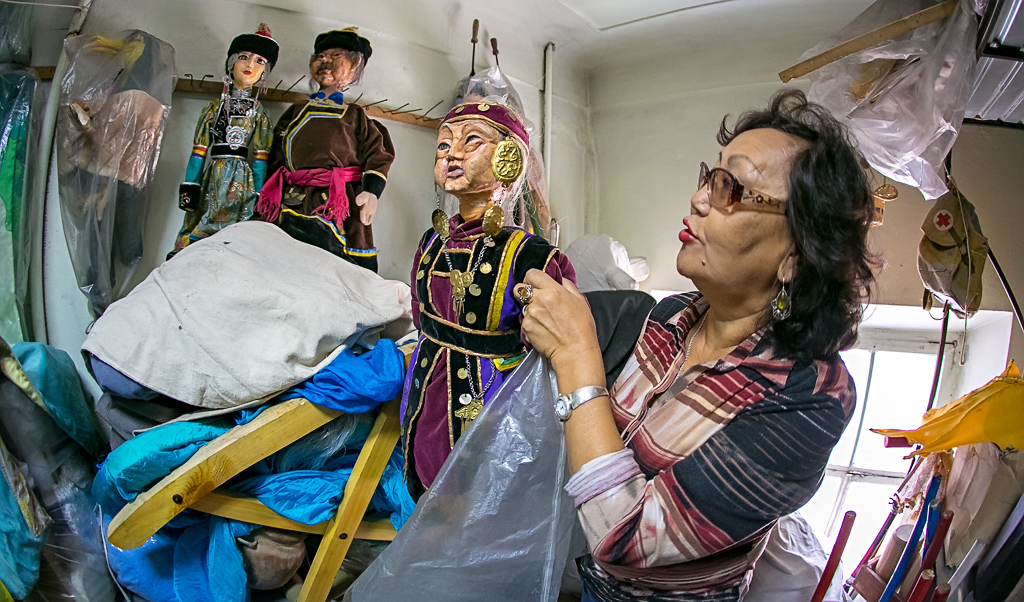 Мы приходим в театр кукол, чтобы нас обманули — режиссер театра "Ульгэр" в Улан-Удэ, Фото с места события собственное