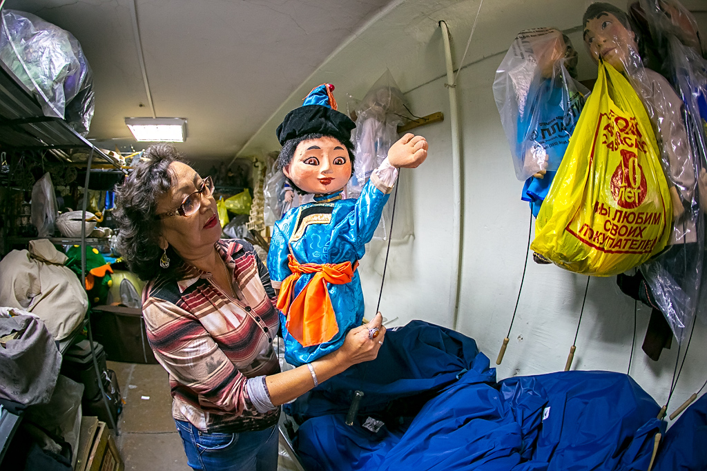 Мы приходим в театр кукол, чтобы нас обманули — режиссер театра "Ульгэр" в Улан-Удэ, Фото с места события собственное