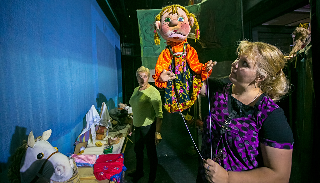 Мы приходим в театр кукол, чтобы нас обманули — режиссер театра "Ульгэр" в Улан-Удэ, Фото с места события собственное