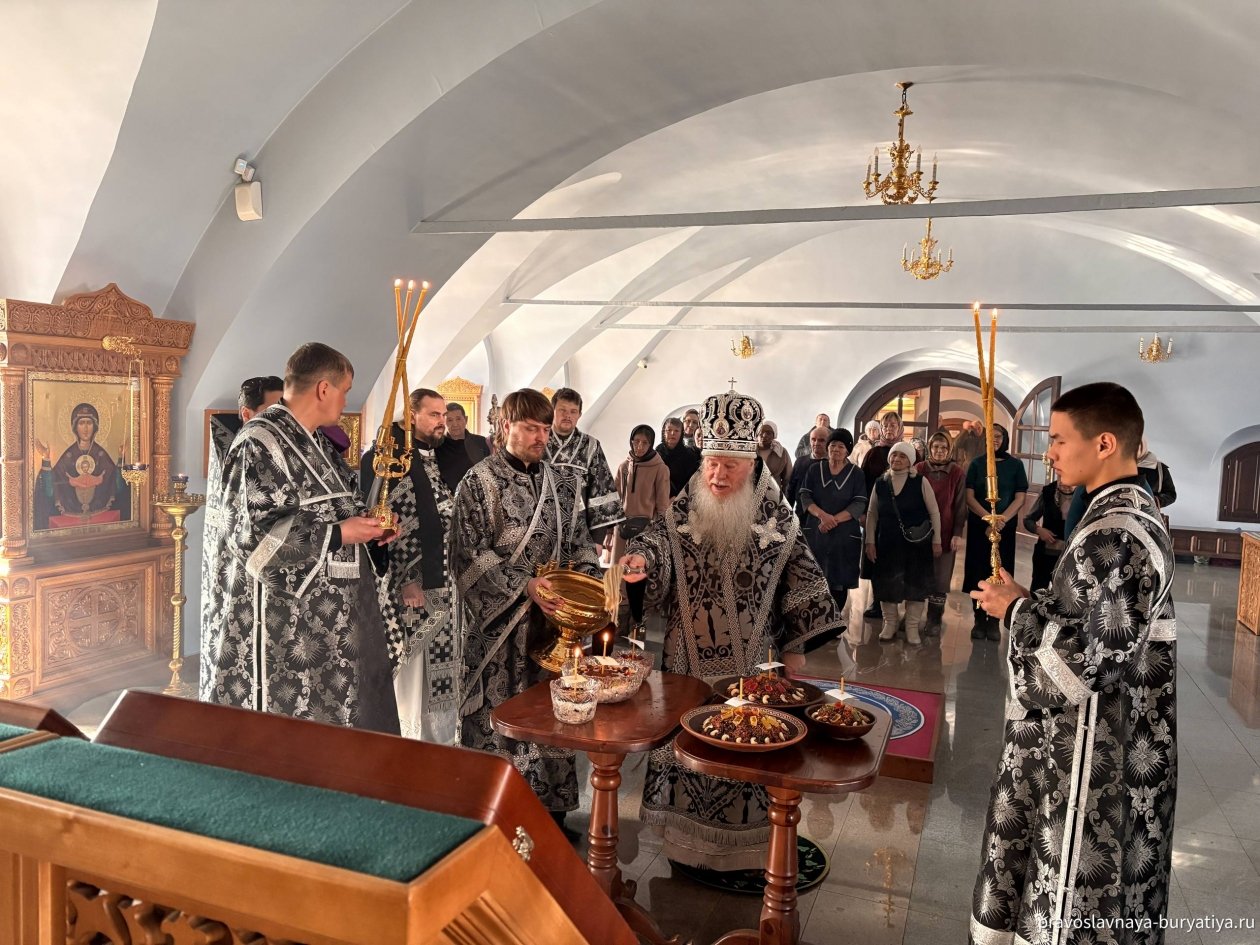В Улан-Удэ прошли богослужения первой седмицы Великого поста Бурятская епархия