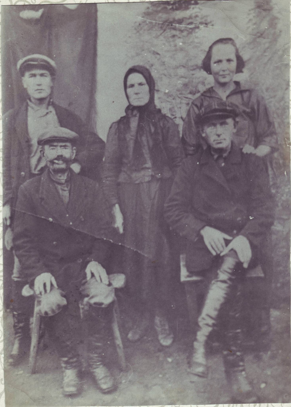 Семья Хоробрых, фото 1928-1930 гг, Инфографика