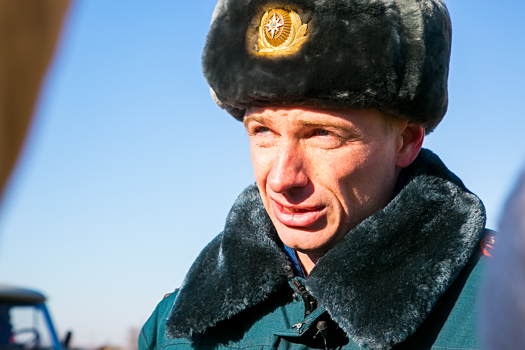 МЧС учения на федеральной трассе , Фото с места события собственное