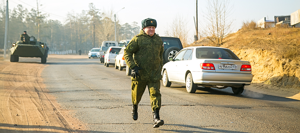 Два вечных огня с сегодняшнего дня будет гореть в городе Улан-Удэ, Фото с места события собственное