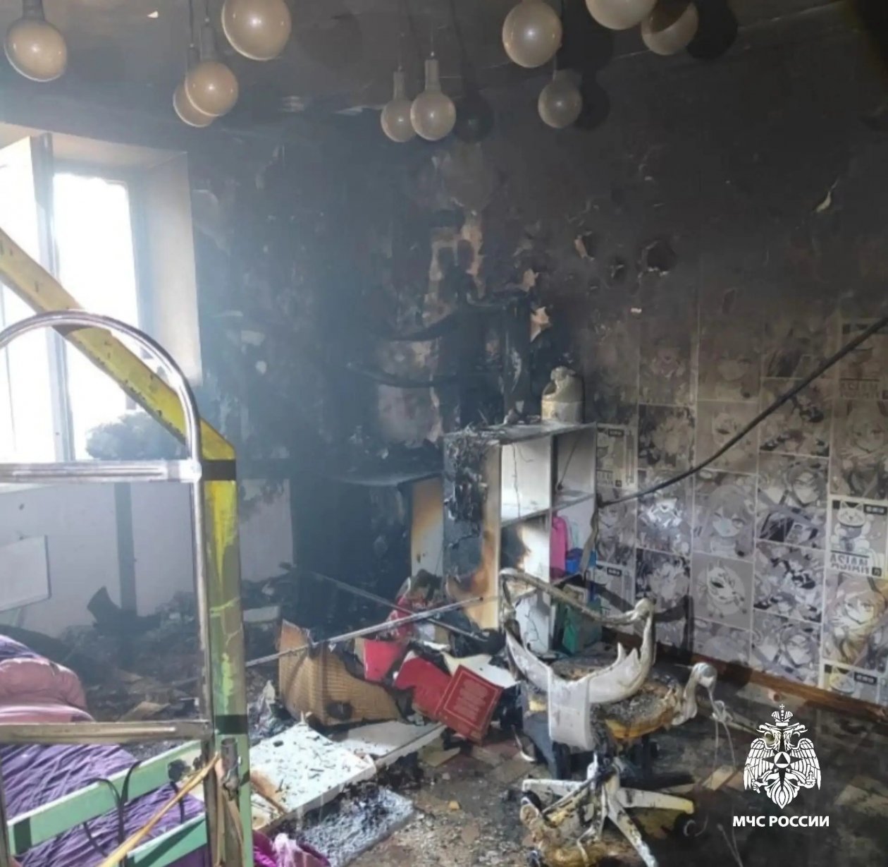 На &quotПентагоне&quot в Улан-Удэ горела квартира МЧС по Бурятии