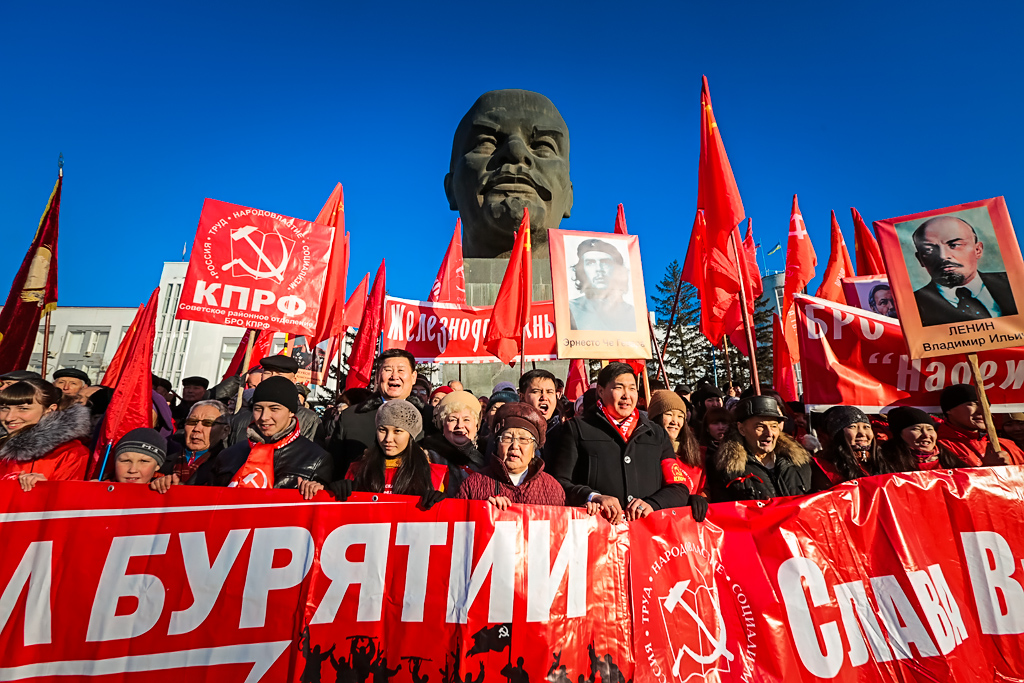 День 7 ноября в Бурятии, Фото с места события собственное