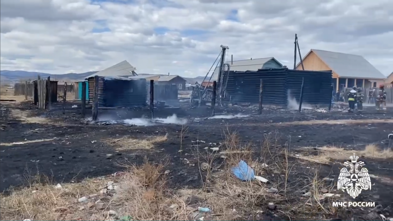 Смертельный пожар в селе Бурятии возник от искры болгарки МЧС по Бурятии