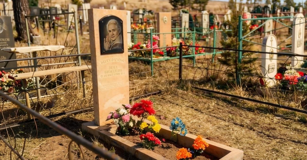 Памятник писательнице обновили МАУ &quotСпециализированная служба&quot