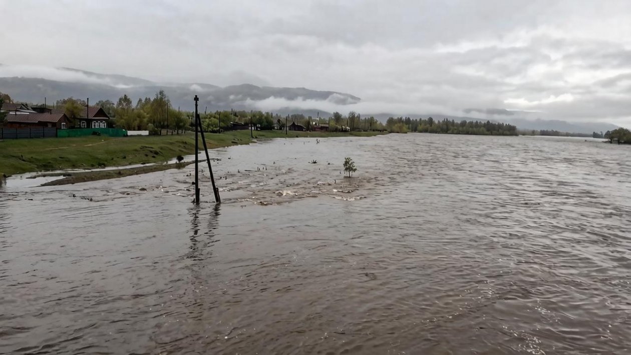 В трёх районах республики — из-за дождей поднялась вода в реках и затопило 54 участка администрация Закаменского района