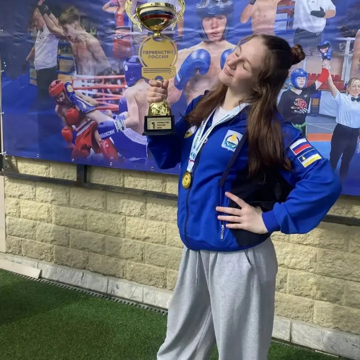 Илона Лебедева из Бурятии второй год подряд — чемпионка России по кикбоксингу Минспорт Бурятии