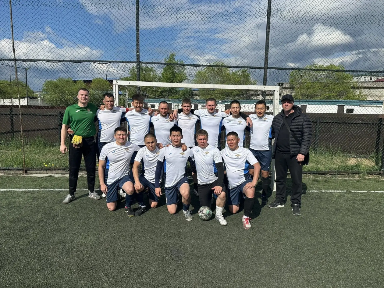 Полицейские в Бурятии лучше всех играют в футбол МВД по Бурятии