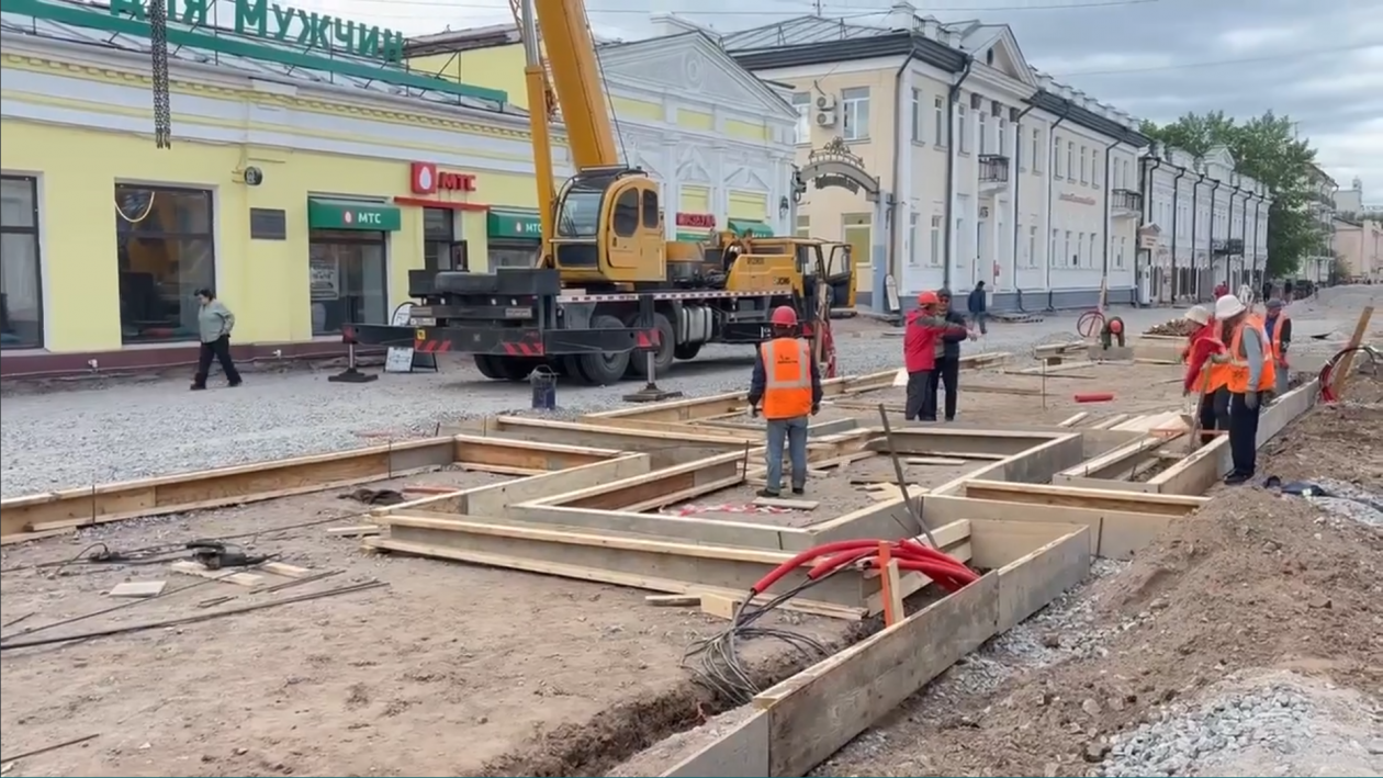 Арбат в Улан-Удэ обновят освещением, автополивом и клумбами администрация г. Улан-Удэ