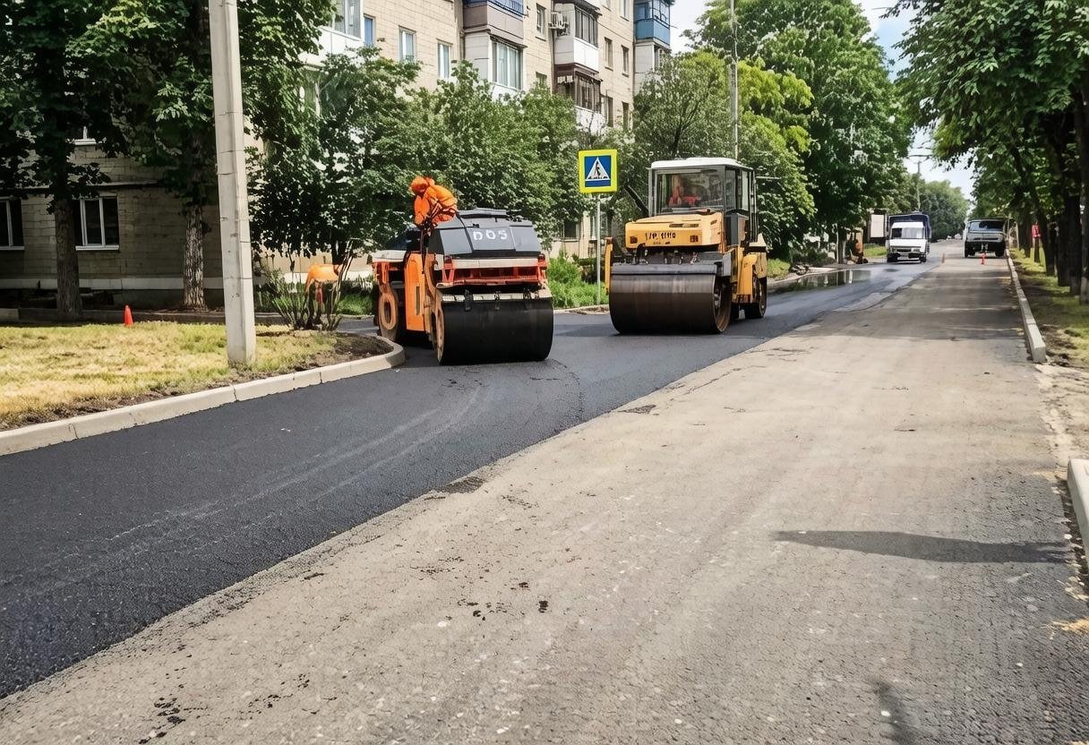 Бурятия вновь помогает подлатать дороги в подшефном селе ДНР Управление капитального строительства РБ