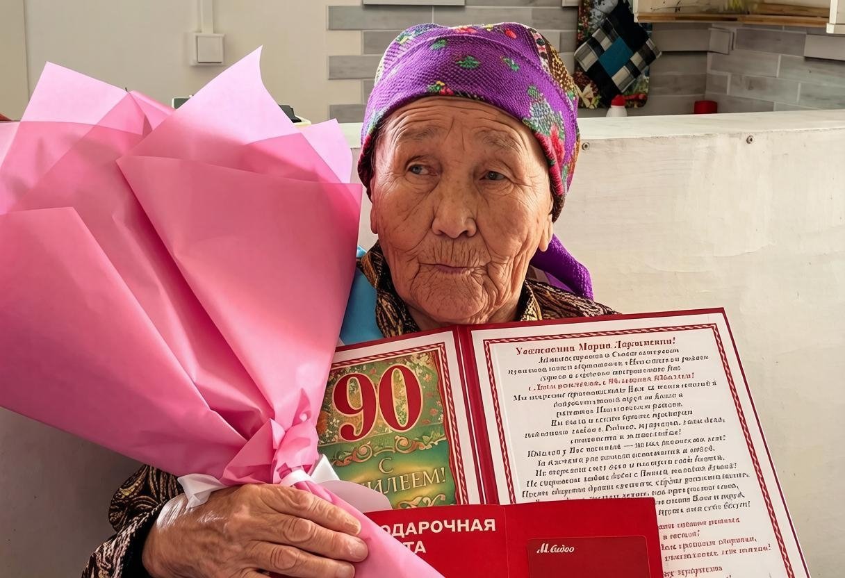Одна из лучших доярок Бурятии отметила 90-летие администрация Иволгинского района