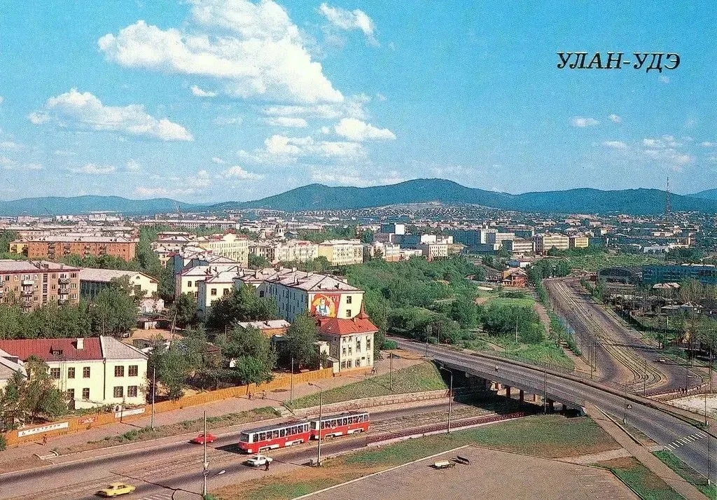 Мост на открытке