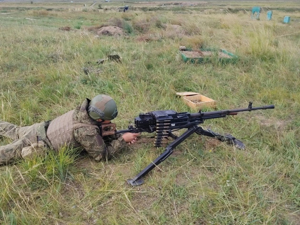 Занятия на полигоне «Бурдуны» в Бурятии