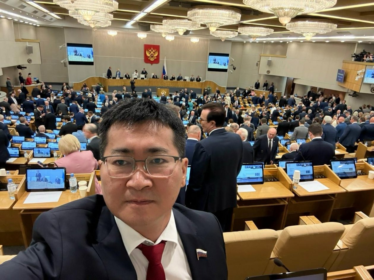Н. Будуев в Госдуме