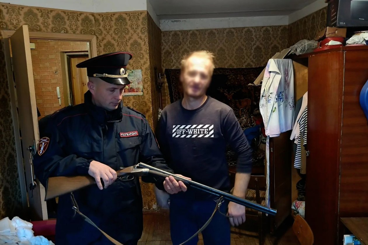 Сдал найденное ружьё - получил деньги Росгвардия по Бурятии